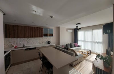 Rent of a stylish and bright 2-room apartment, Istanbul, Turkey